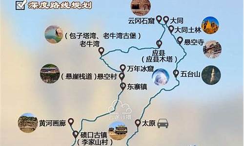 山西自由行7天最佳路线山西四日游_山西自由行7天最佳路线